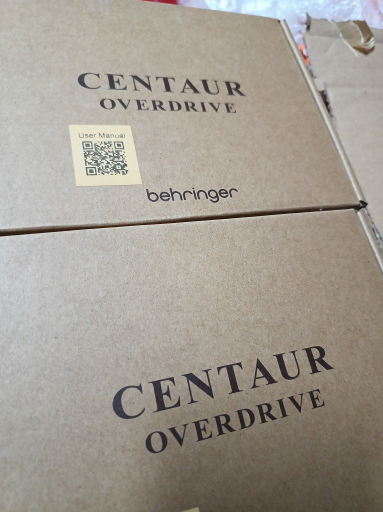 Behringer CENTAUR OVERDRIVE B-Stock - Price EUR: 199,00 each (VAT incl.)